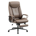 Ergonomische Luxe Bureaustoel met Ge茂ntegreerde Voetsteun
